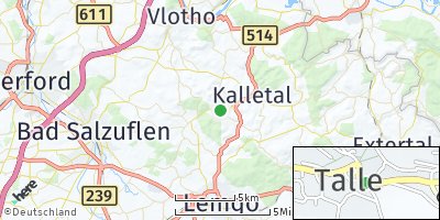 Google Map of Talle