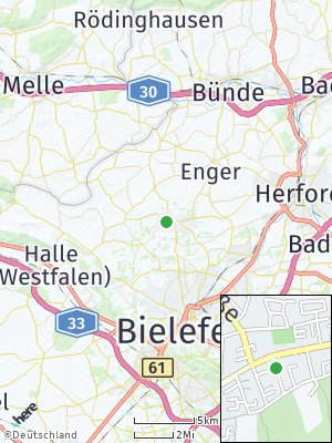 Here Map of Jöllenbeck