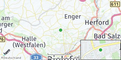 Google Map of Jöllenbeck