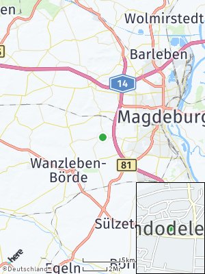 Here Map of Hohendodeleben