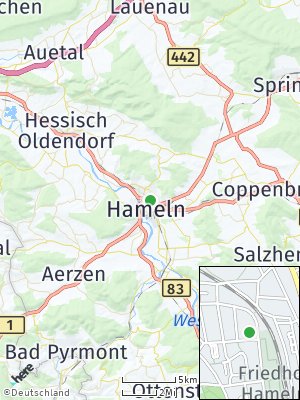 Here Map of Hameln