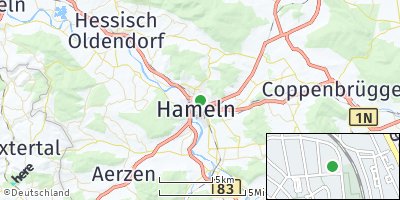 Google Map of Hameln