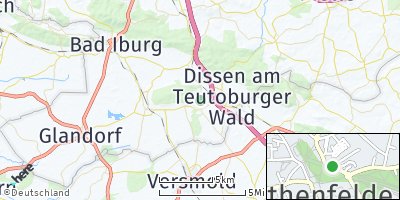 Google Map of Bad Rothenfelde