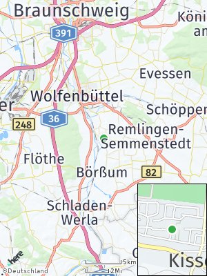 Here Map of Kissenbrück