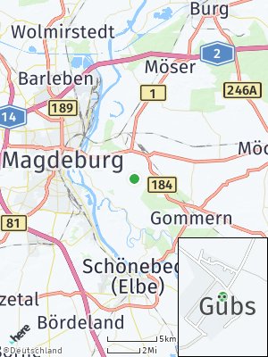 Here Map of Gübs