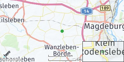 Google Map of Klein Rodensleben