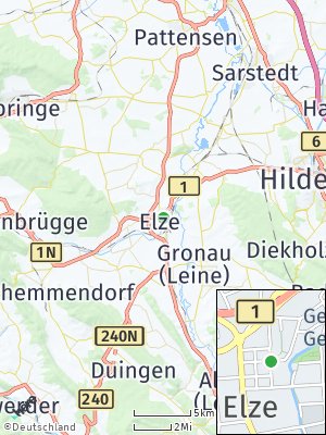 Here Map of Elze