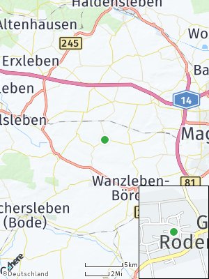 Here Map of Groß Rodensleben