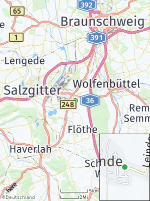 Here Map of Leinde