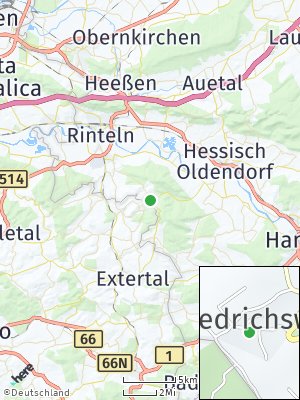 Here Map of Friedrichswald