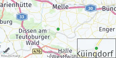 Google Map of Küingdorf