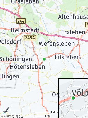 Here Map of Völpke