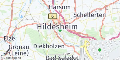 Google Map of Hildesheim