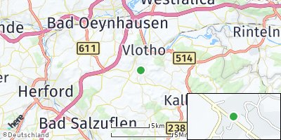 Google Map of Valdorf