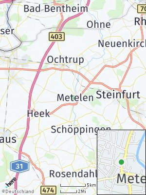 Here Map of Metelen