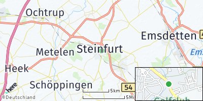 Google Map of Steinfurt