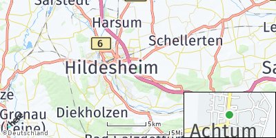 Google Map of Achtum