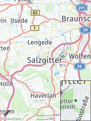 Here Map of Salzgitter