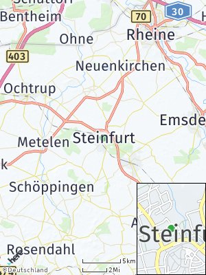 Here Map of Burgsteinfurt