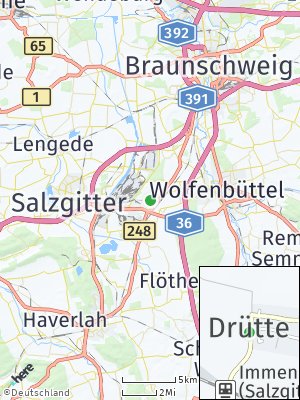 Here Map of Drütte