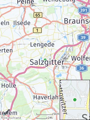 Here Map of Lebenstedt