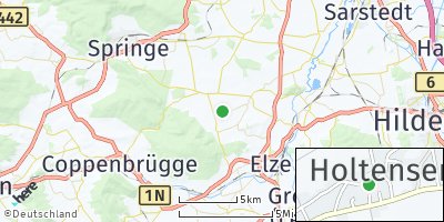 Google Map of Holtensen bei Elze
