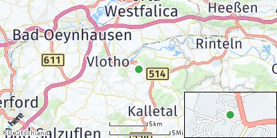 Google Map of Kalldorf