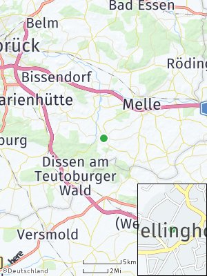 Here Map of Wellingholzhausen