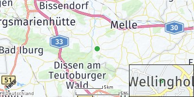 Google Map of Wellingholzhausen