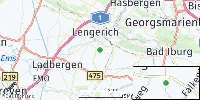 Google Map of Hohne