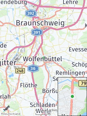 Here Map of Wolfenbüttel
