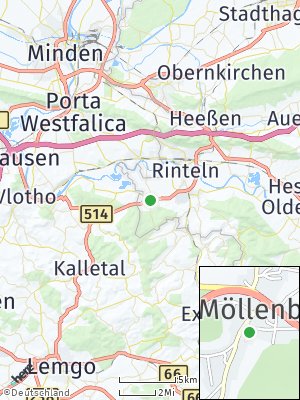 Here Map of Möllenbeck