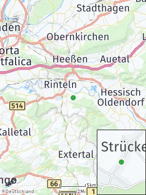 Here Map of Strücken