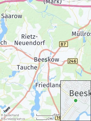 Here Map of Beeskow