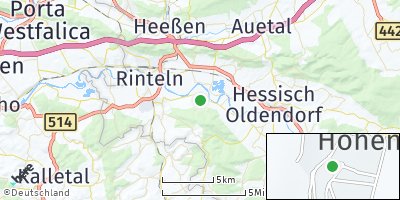 Google Map of Hohenrode