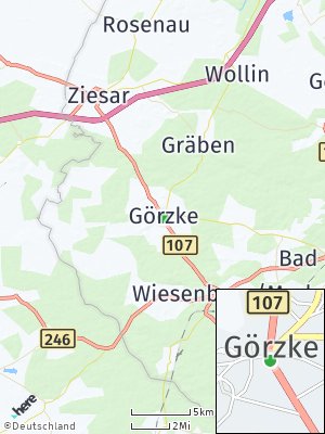 Here Map of Görzke