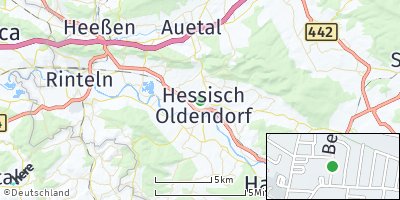 Google Map of Hessisch Oldendorf