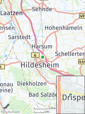 Here Map of Drispenstedt