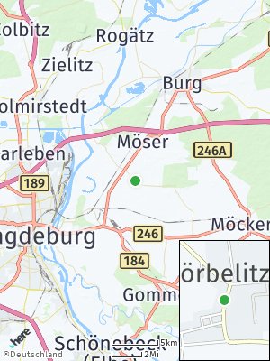 Here Map of Körbelitz