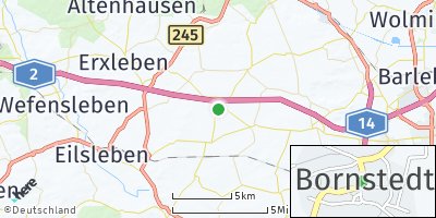 Google Map of Bornstedt