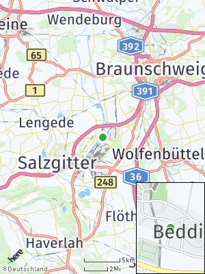 Here Map of Beddingen