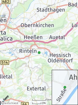 Here Map of Ahe