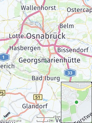 Here Map of Georgsmarienhütte