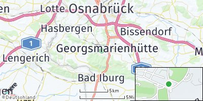 Google Map of Georgsmarienhütte
