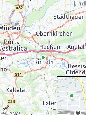 Here Map of Rinteln