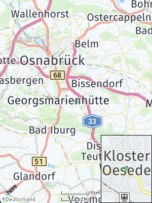 Here Map of Kloster Oesede