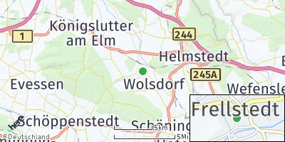 Google Map of Frellstedt