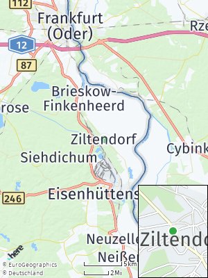 Here Map of Ziltendorf