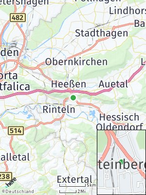 Here Map of Steinbergen