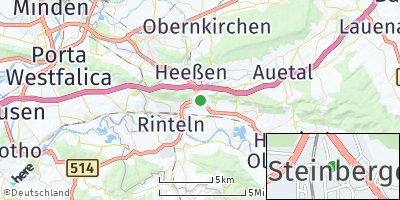 Google Map of Steinbergen